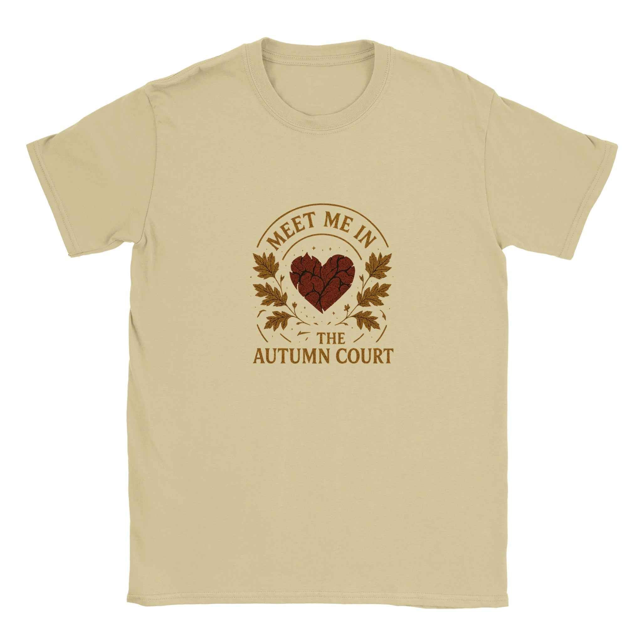 Meet Me in the Autumn Court T-Shirt – Fantasy Romance Fall Bookish Tee