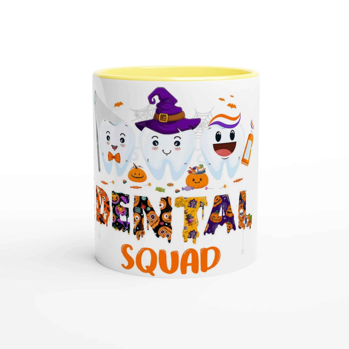 Dental Squad Halloween 11oz Coffee Mug with Color Inside