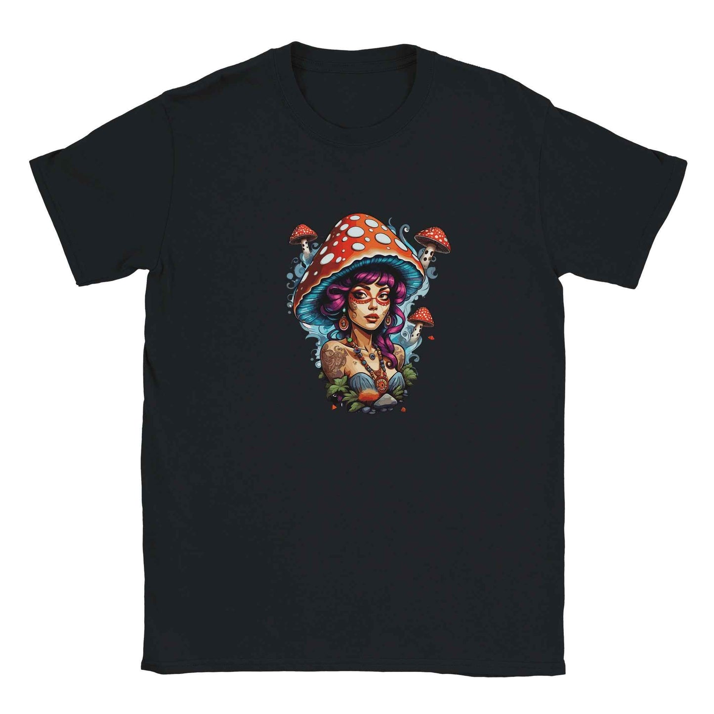Mushroom Queen Graphic Tee – Premium Comfort & Bold Style for Everyday Wear