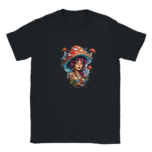 Mushroom Queen Graphic Tee – Premium Comfort & Bold Style for Everyday Wear