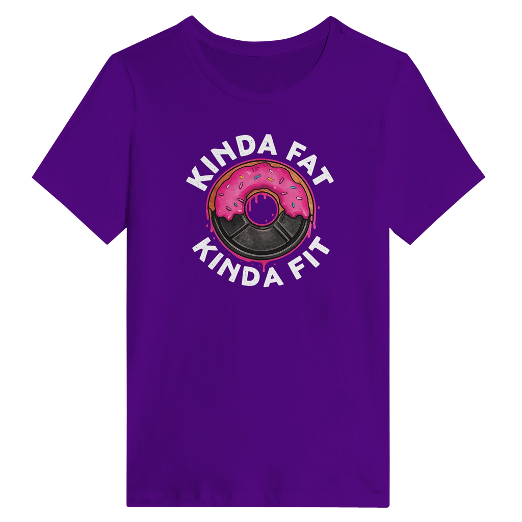 Women’s Kinda Fat Kinda Fit Donut T-Shirt