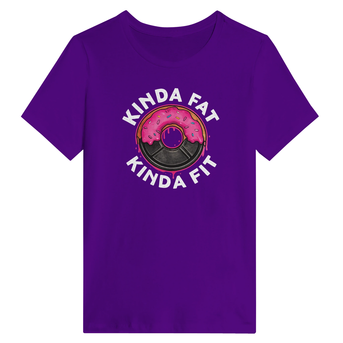 Women’s Kinda Fat Kinda Fit Donut T-Shirt