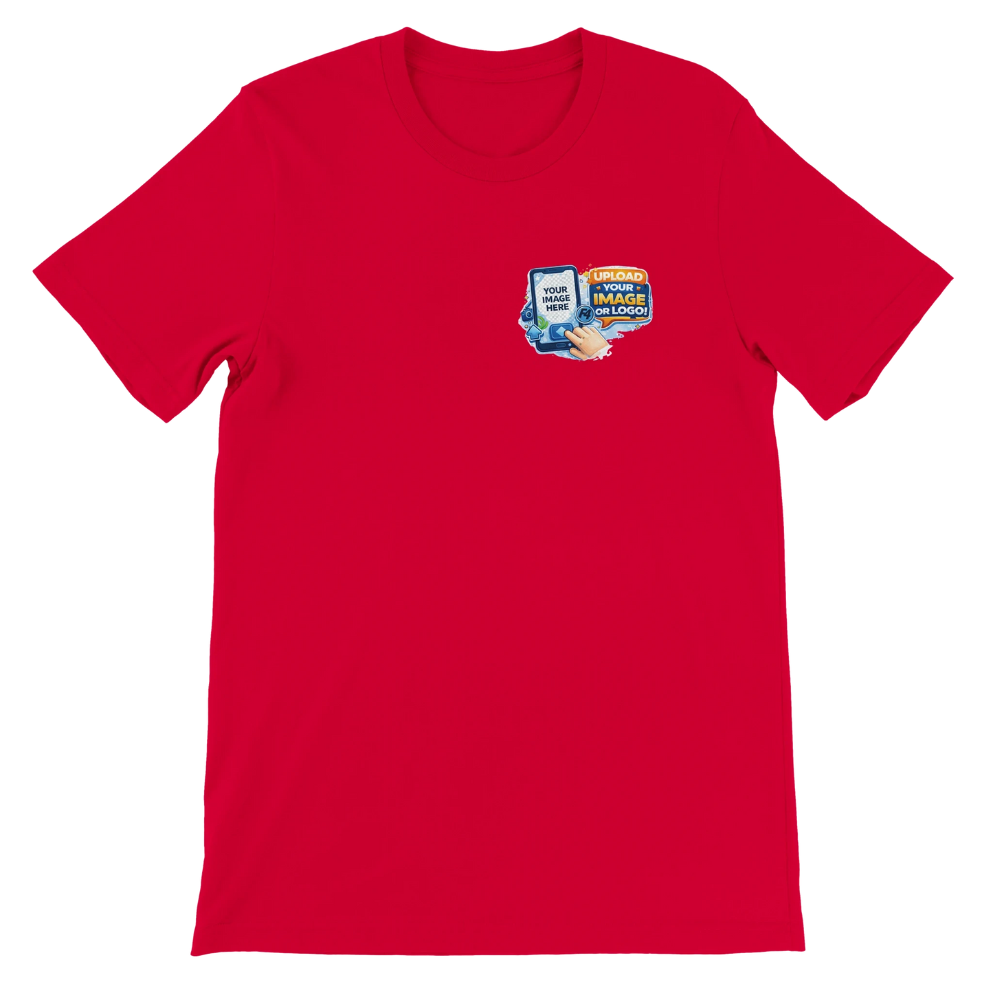 Custom Logo T-Shirt – Front & Back Print