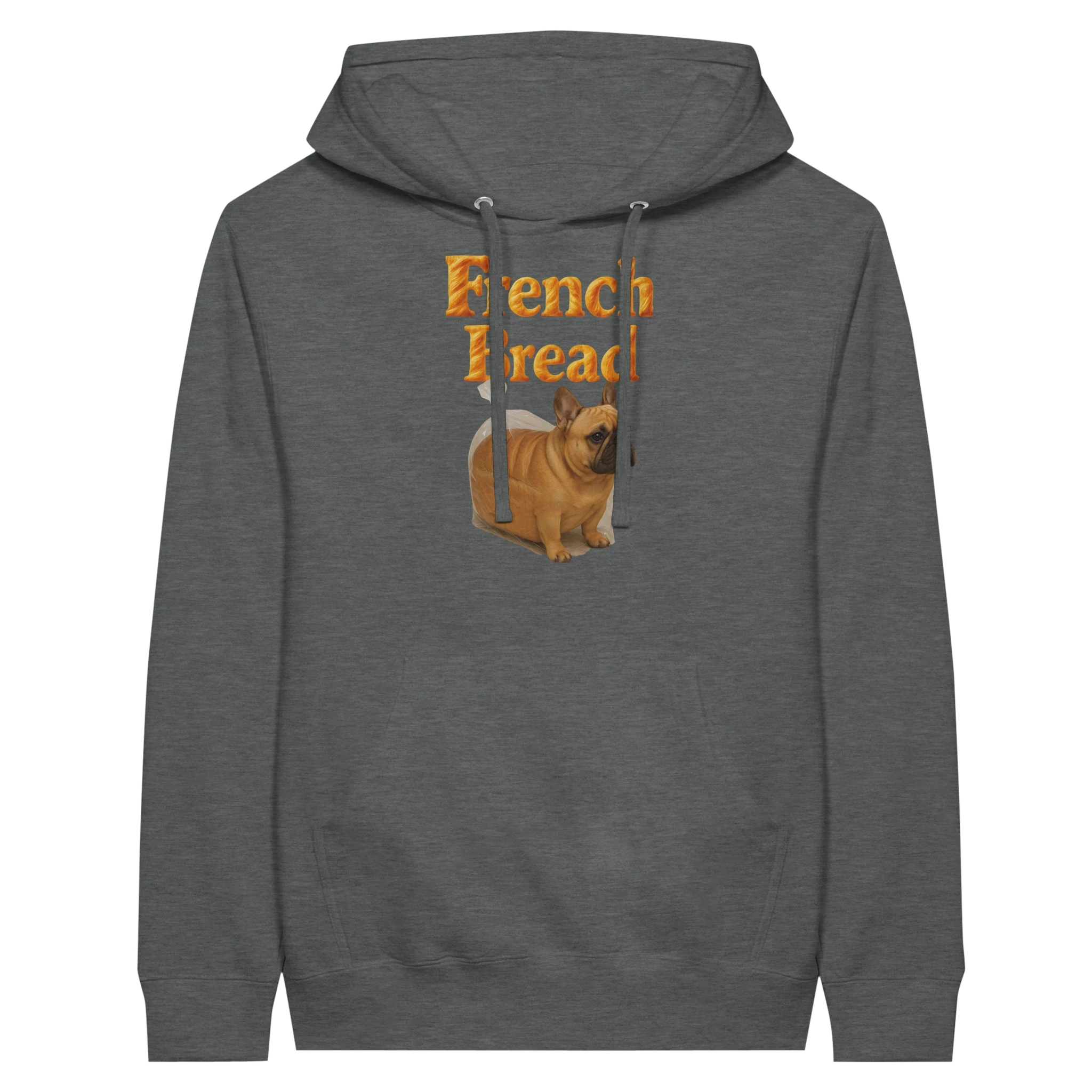 Funny French Bread Bulldog Hoodie
