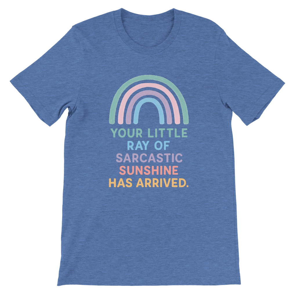 Sarcastic Sunshine Rainbow T-Shirt