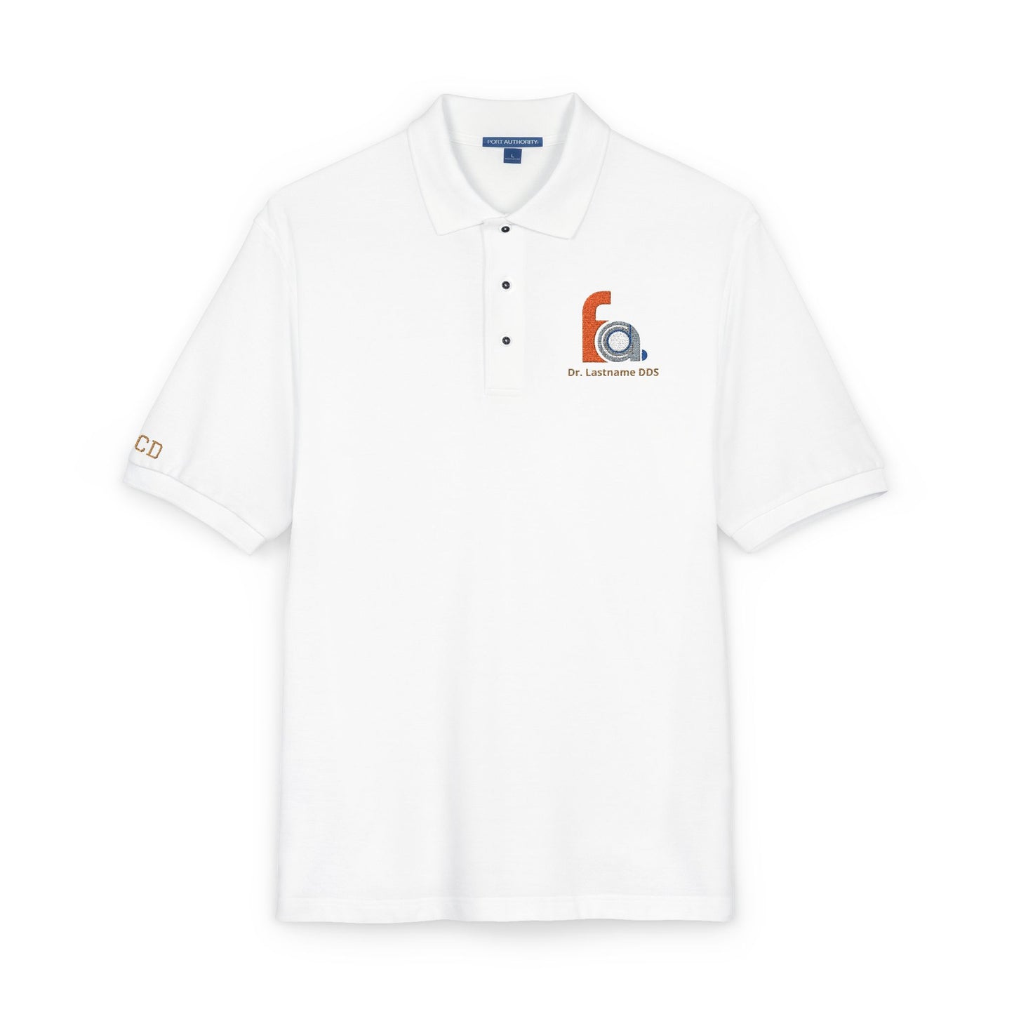 FACD Personalized Embroidered Polo | Custom Name Logo Shirt