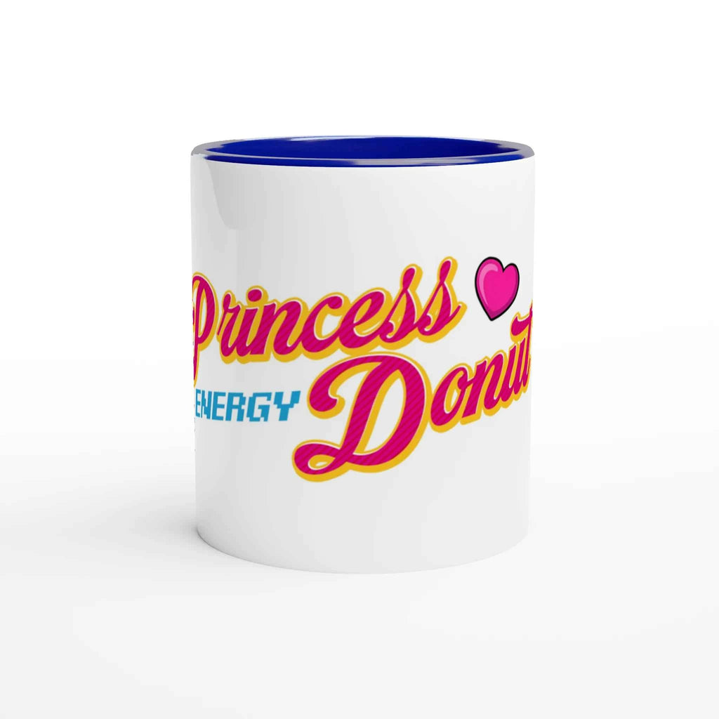 Princess Donut Energy 11oz Coffee Mug with Color Inside