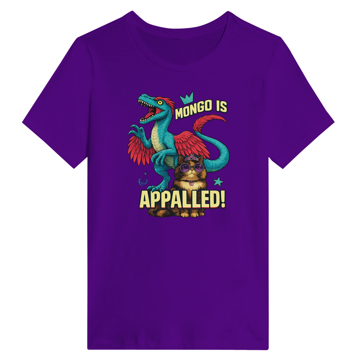 Women’s Mongo Is Appalled Princess Donut T-Shirt
