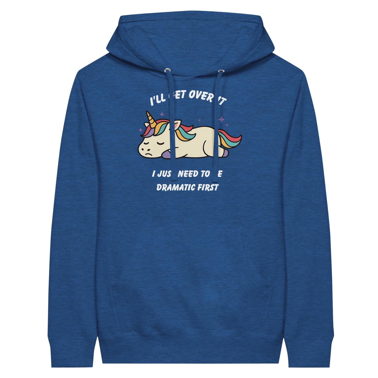 Dramatic Unicorn Hoodie