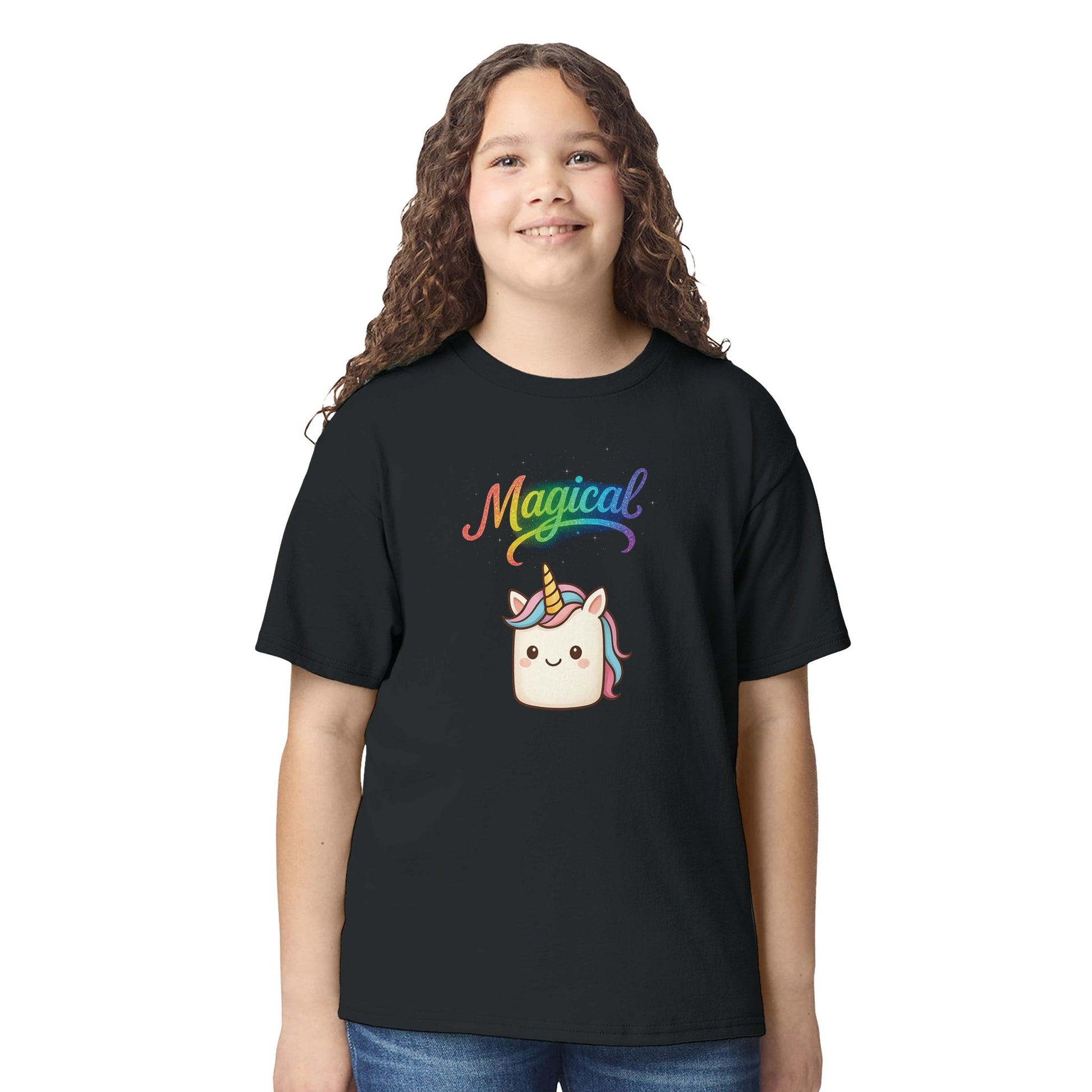 Magical Unicorn Rainbow Design T-Shirt – Sibling Rivalryz Sister Made Graphic Tee - F4 Custom Prints