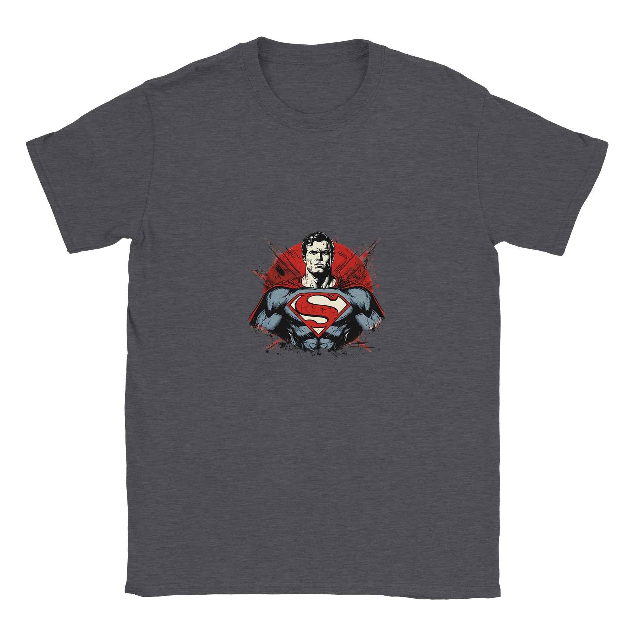 Superman Shattered Shield T-Shirt – Heroic Comic-Inspired Graphic Tee for Men & Women
