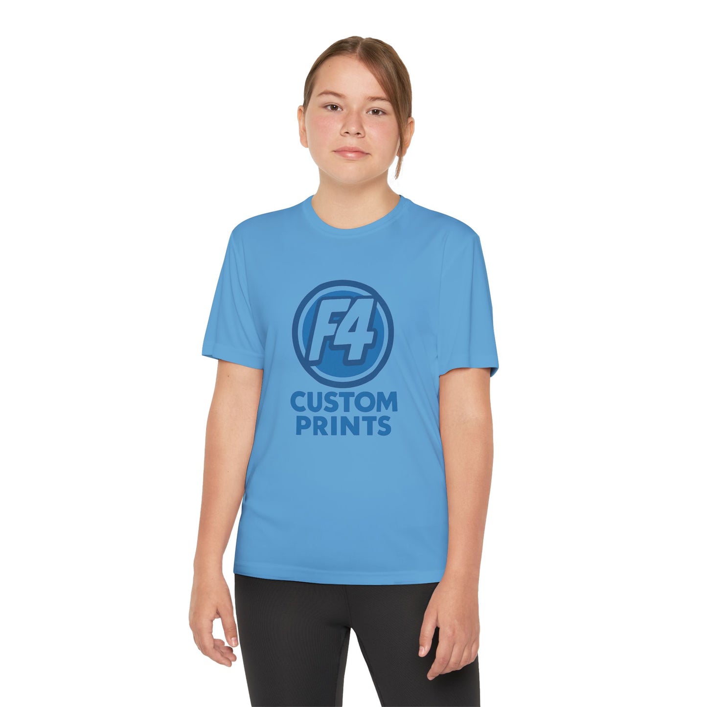 Personalized Name Custom Youth Dryfit Shirt | Sports Wear by F4