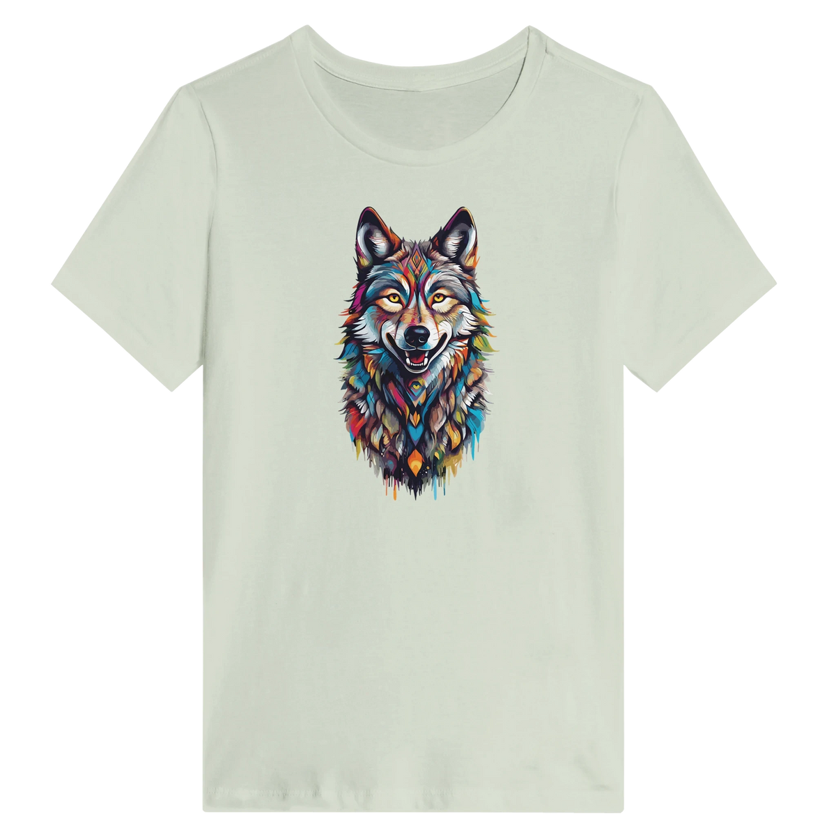 Women’s Cosmic Wolf Graphic T-Shirt