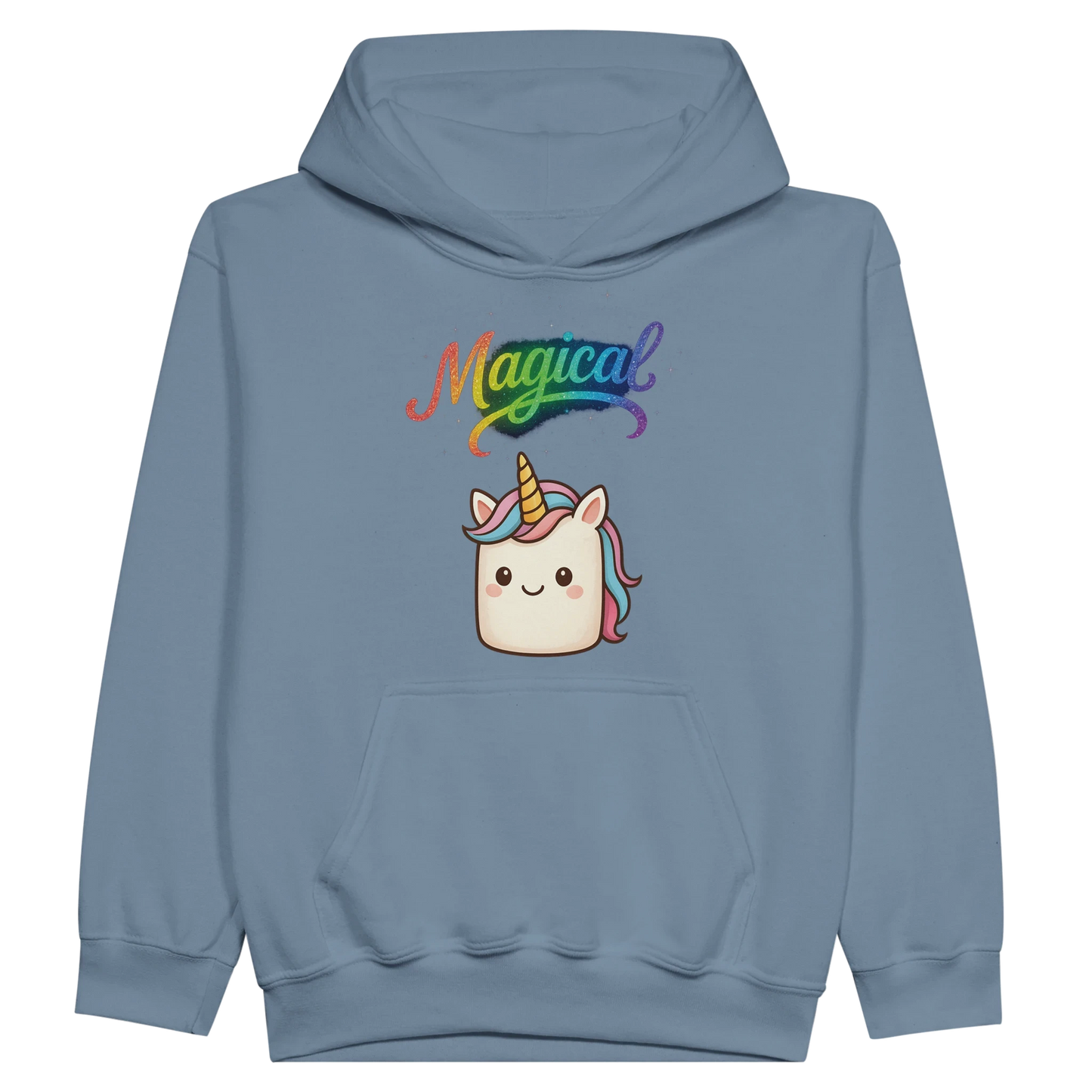 Magical Unicorn Rainbow Kids Hoodie