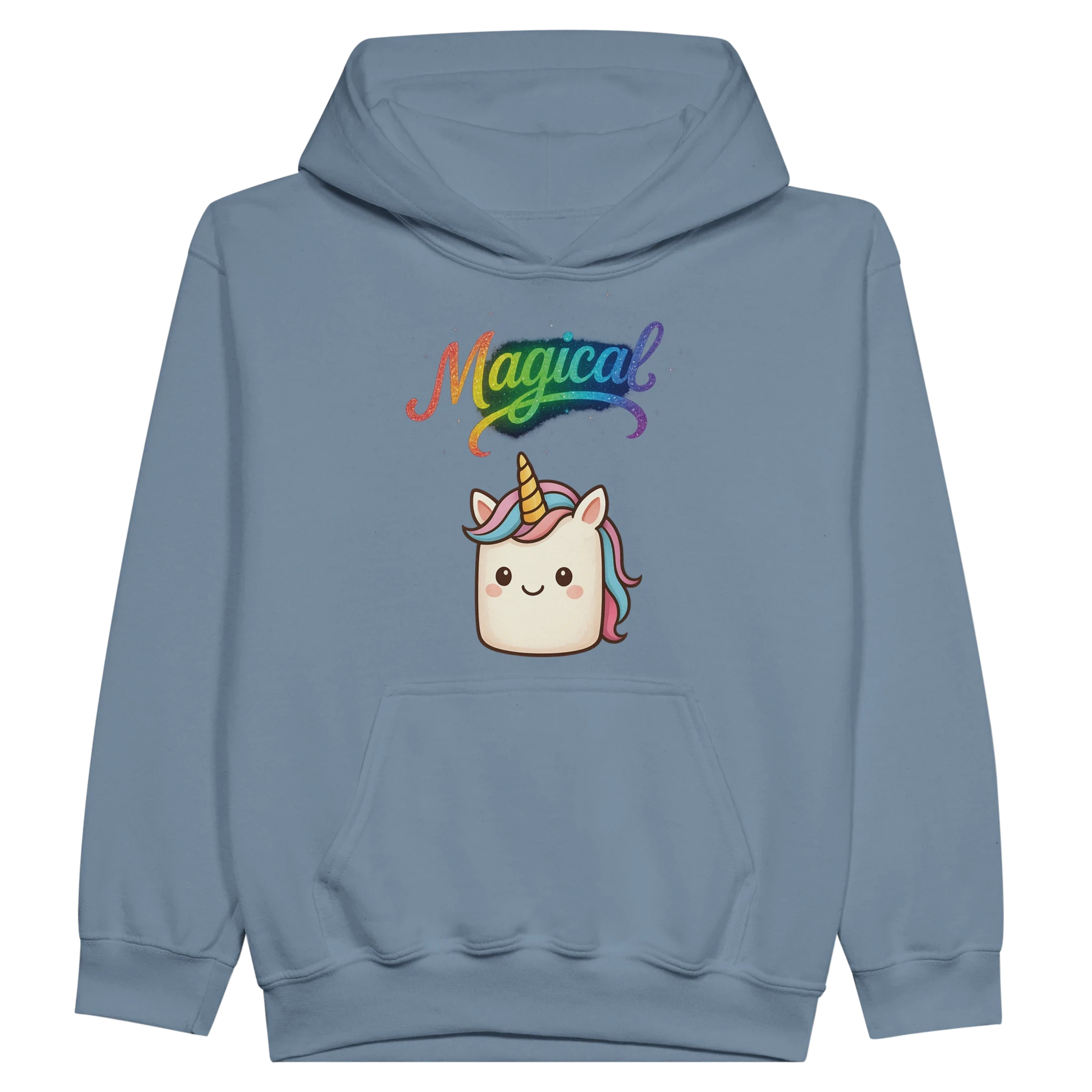 Magical Unicorn Rainbow Kids Hoodie