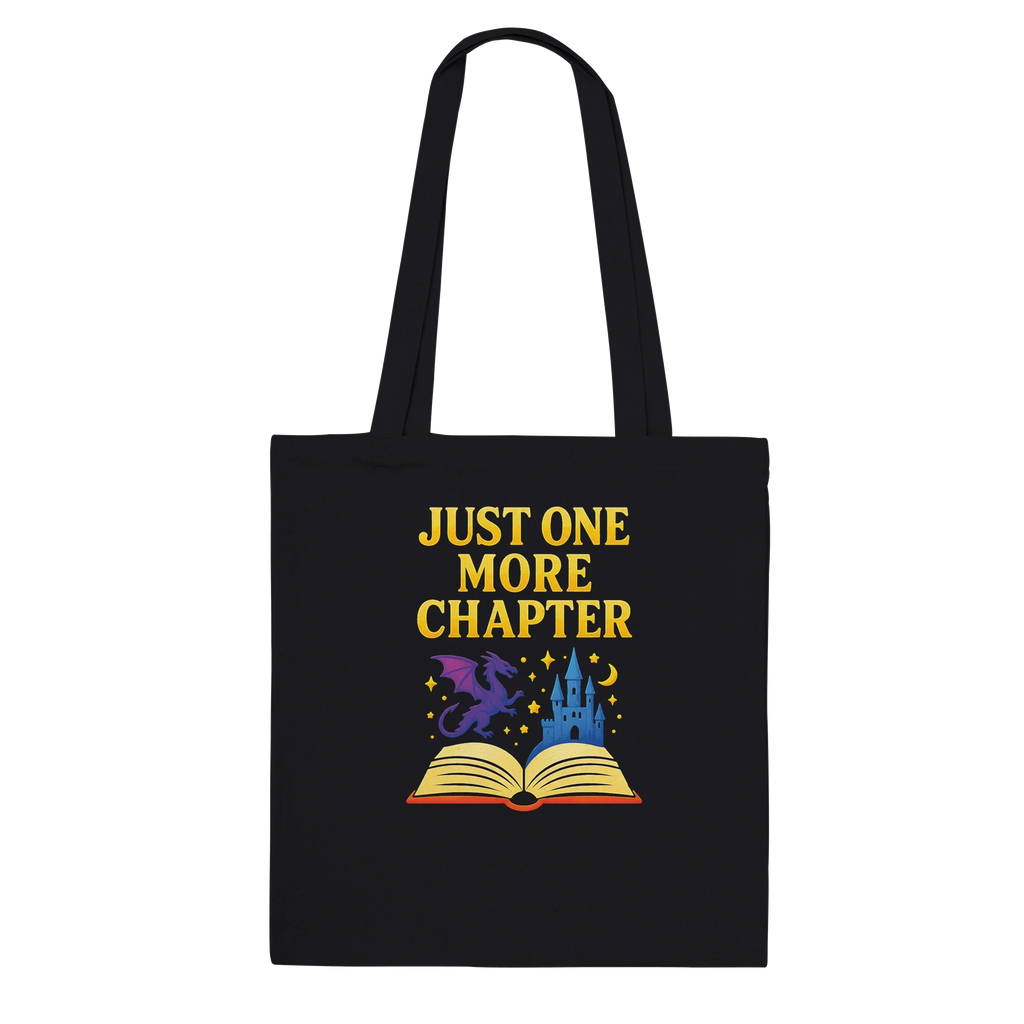 Just One More Chapter Tote Bag