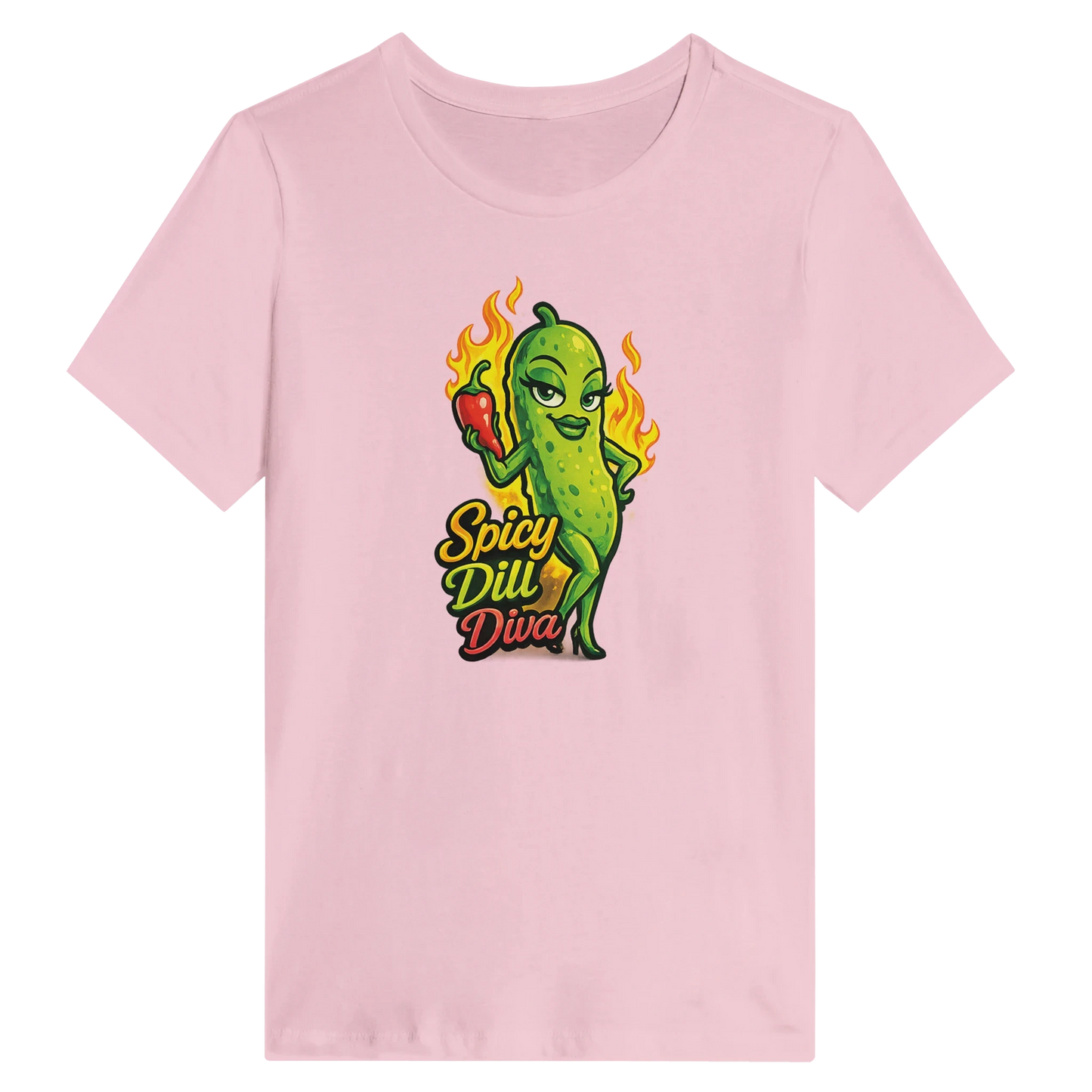 Women’s Spicy Dill Diva Pickle T-Shirt