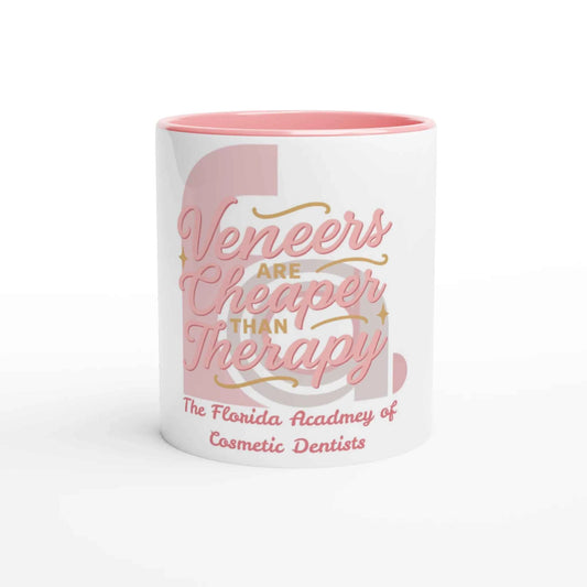FACD Veneers Are Cheaper 11oz Coffee Mug with Color Inside