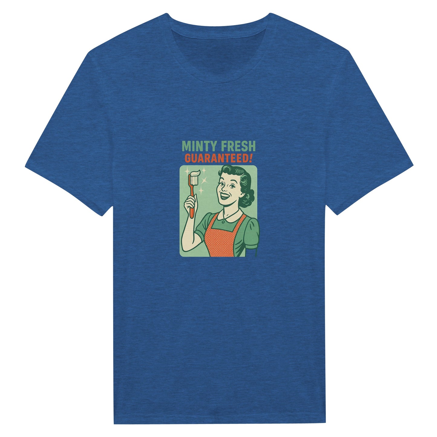 Minty Fresh Retro T-Shirt – Vintage Dental Humor Tee - F4 Custom Prints