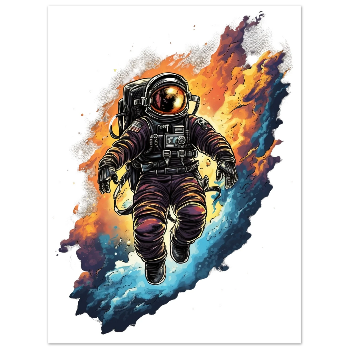 Cosmic Explorer Fine Art Poster