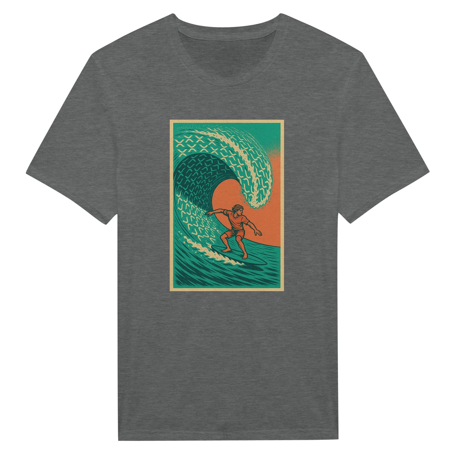 XRP Wave Shirt – Retro Surf Crypto Beach Tee - F4 Custom Prints