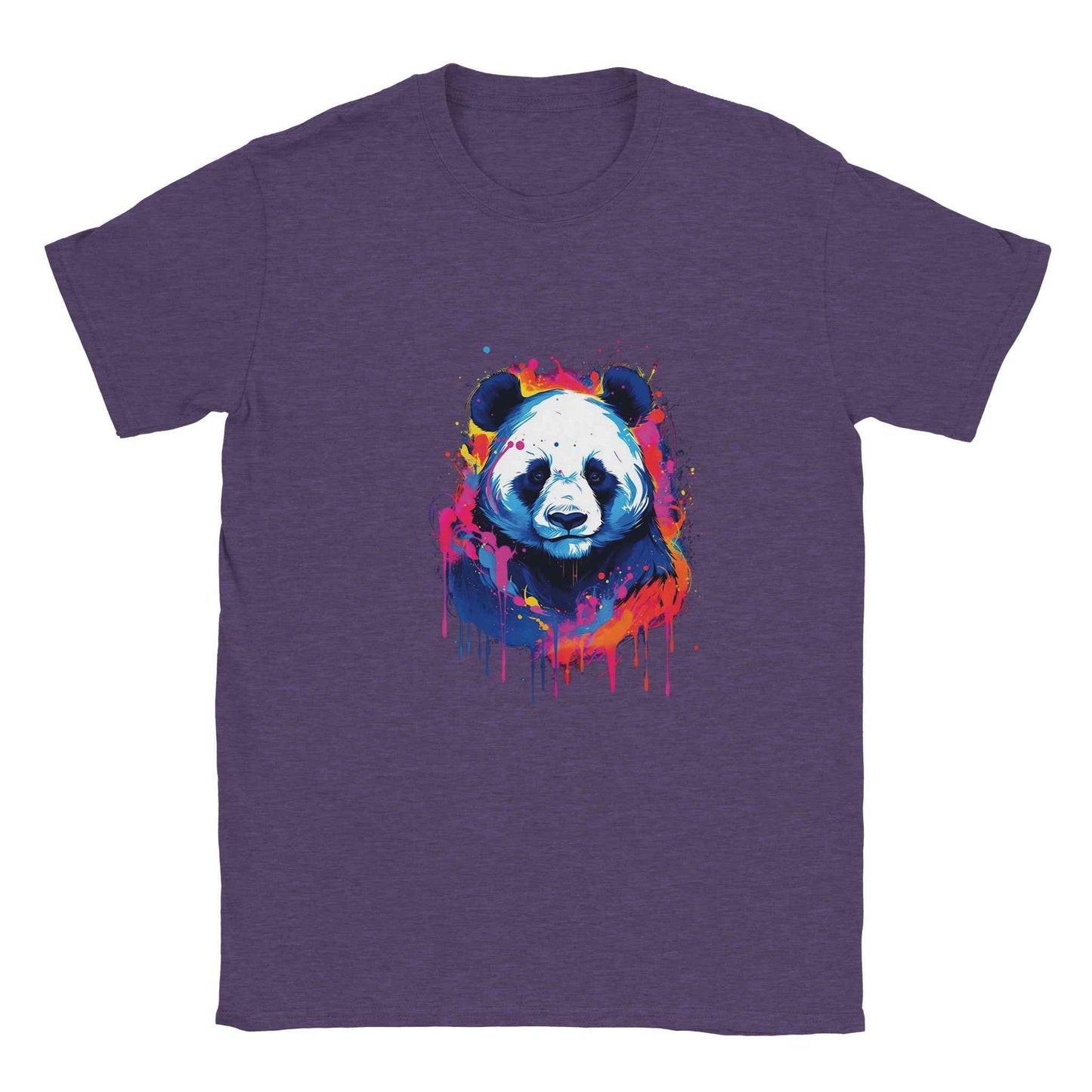 Abstract Neon Panda Graphic Tee – Premium Comfort & Bold Style for Everyday Wear