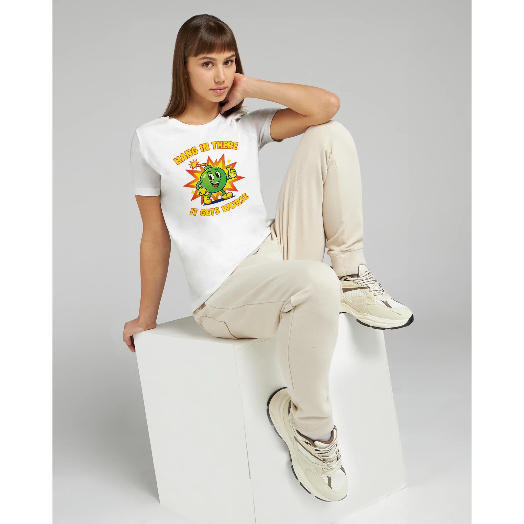 Women’s Retro Bomb T-Shirt