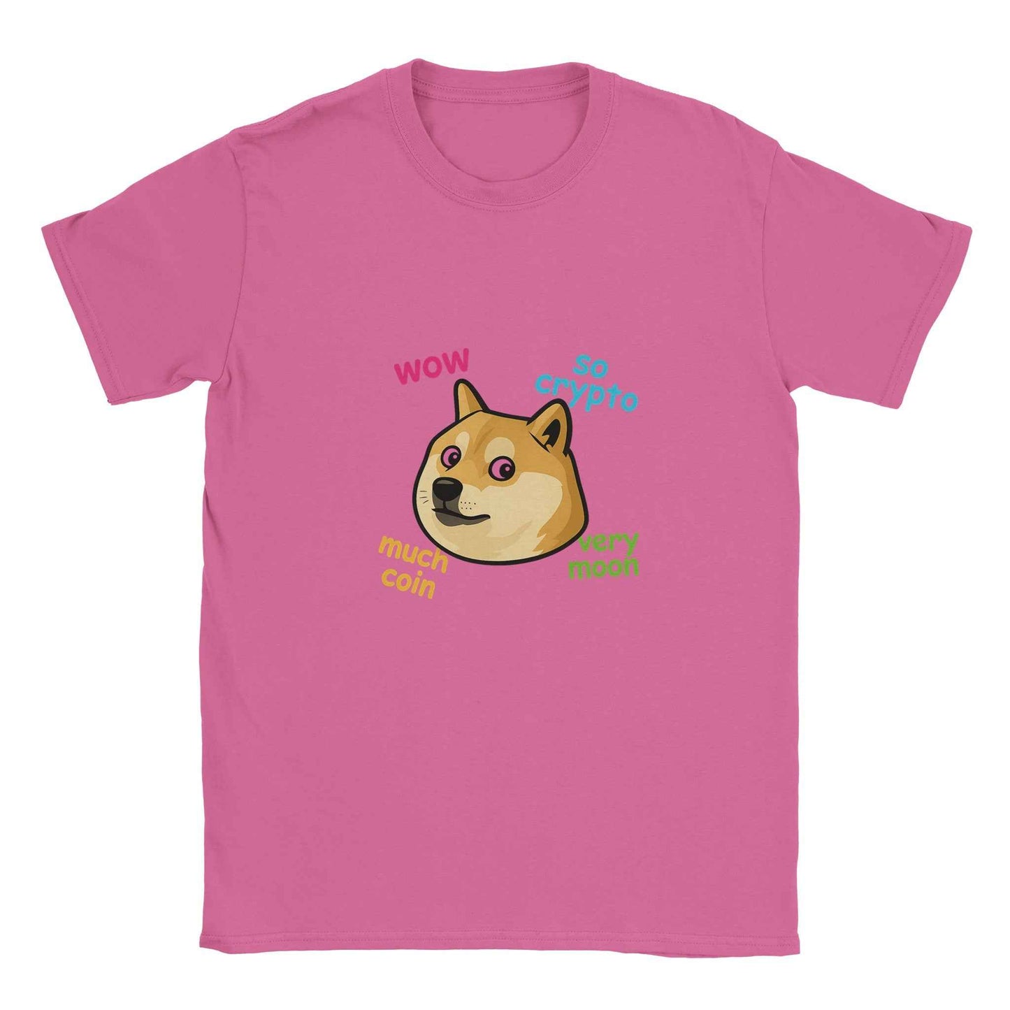 Doge Meme T-Shirt – So Crypto, Much Style, Very Moon! Choose Your Color & Size.