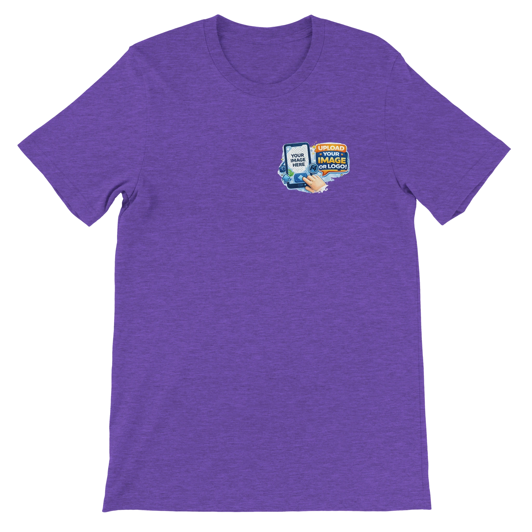 Custom Logo T-Shirt – Front & Back Print