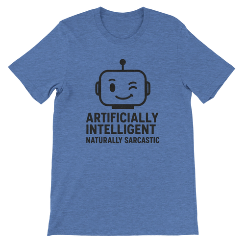 AI Robot 11oz Coffee Mug with Color Inside - Premium Unisex Crewneck T-shirt | Bella + Canvas 3001