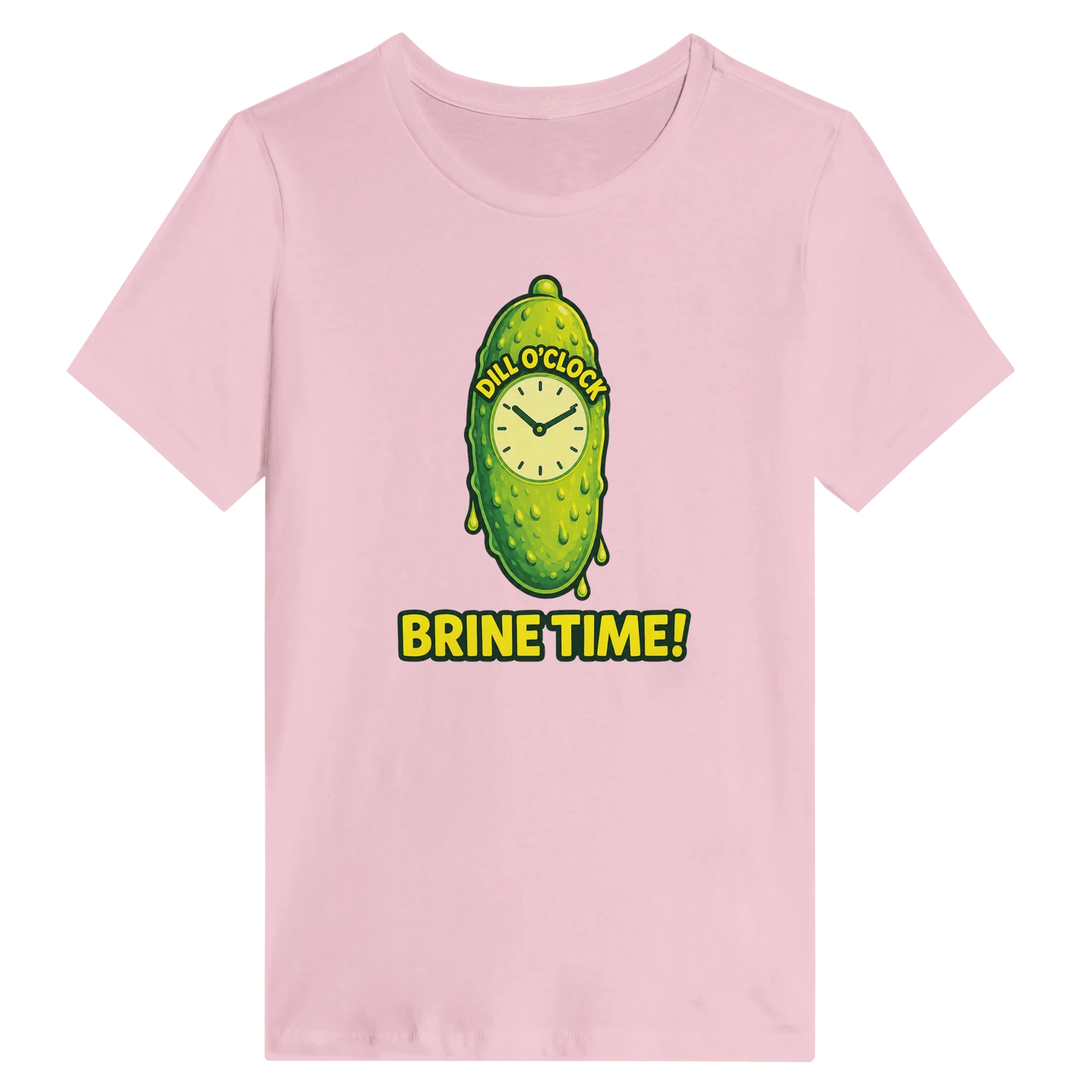 Women’s Dill OClock Brine Time Pickle T-Shirt