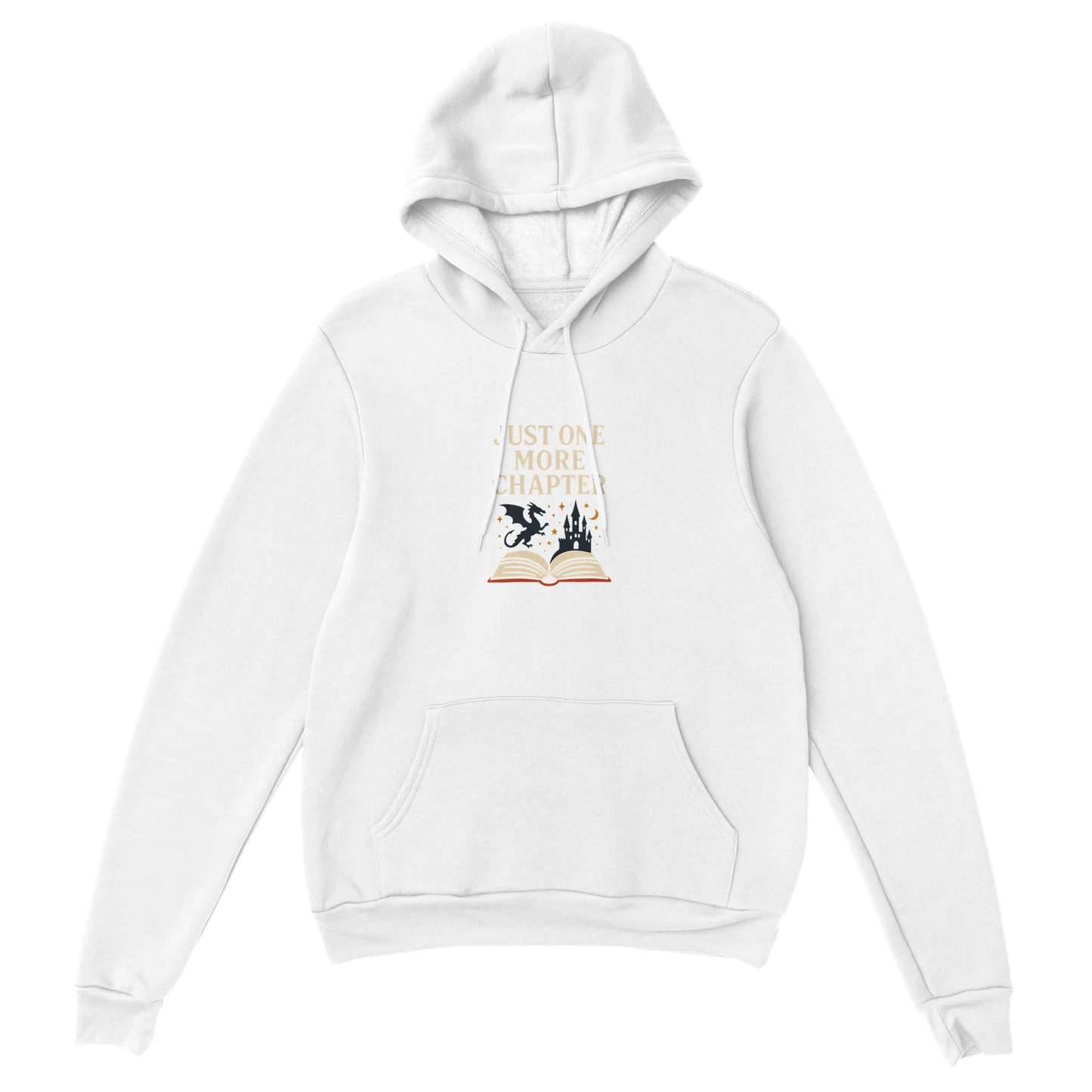 Just One More Chapter Hoodie – Cozy Fantasy Booklover Sweatshirt - F4 Custom Prints
