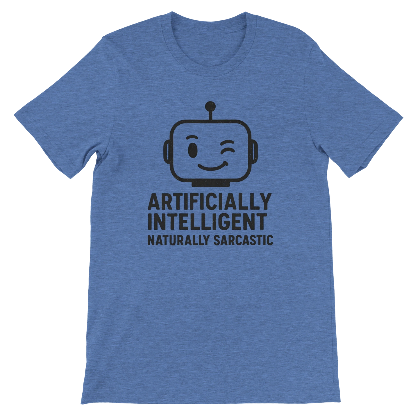 AI Robot 11oz Coffee Mug with Color Inside - Premium Unisex Crewneck T-shirt | Bella + Canvas 3001