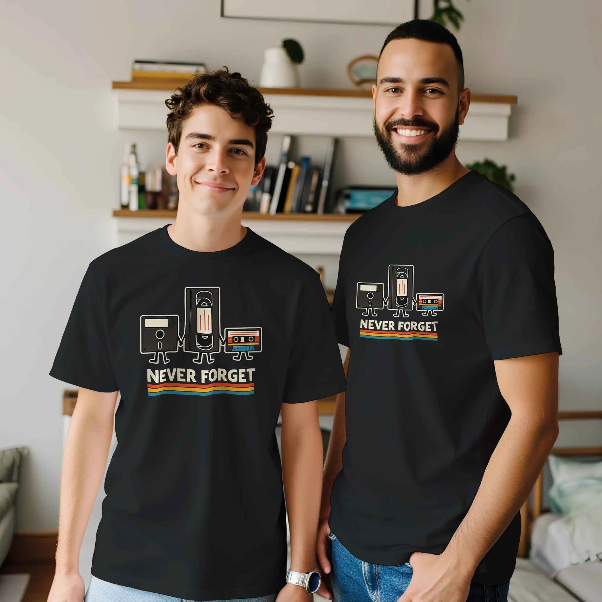 Retro Tech Squad Never Forget T-Shirt