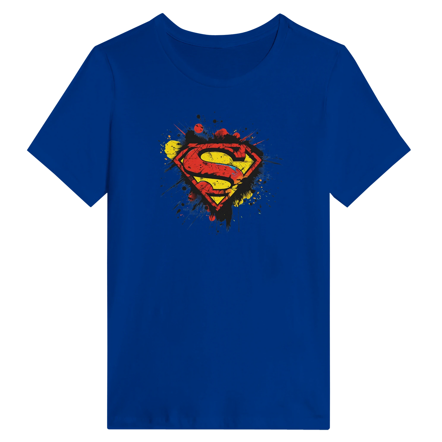 Women’s Superman Splatter Shield T-Shirt