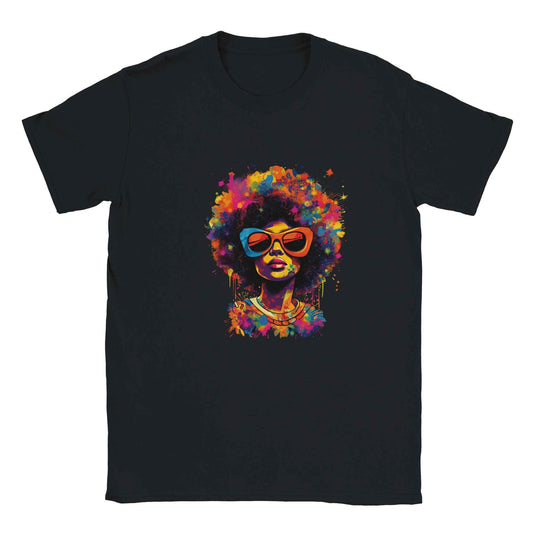 Vibrant Afro Diva Tee – Premium Comfort & Bold Style for Everyday Wear