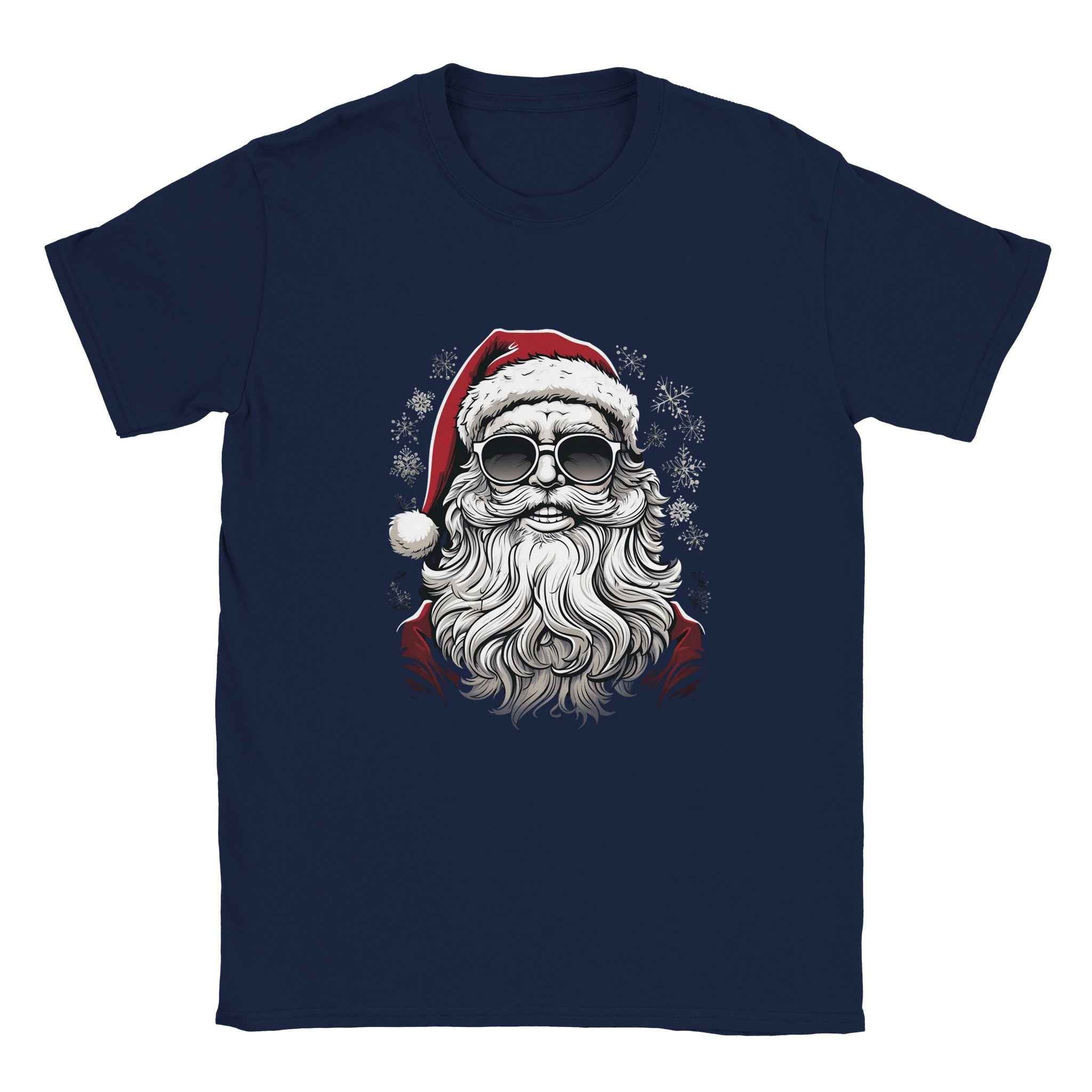 Cool Santa Sunglasses Christmas Shirt – Festive Holiday Graphic Tee