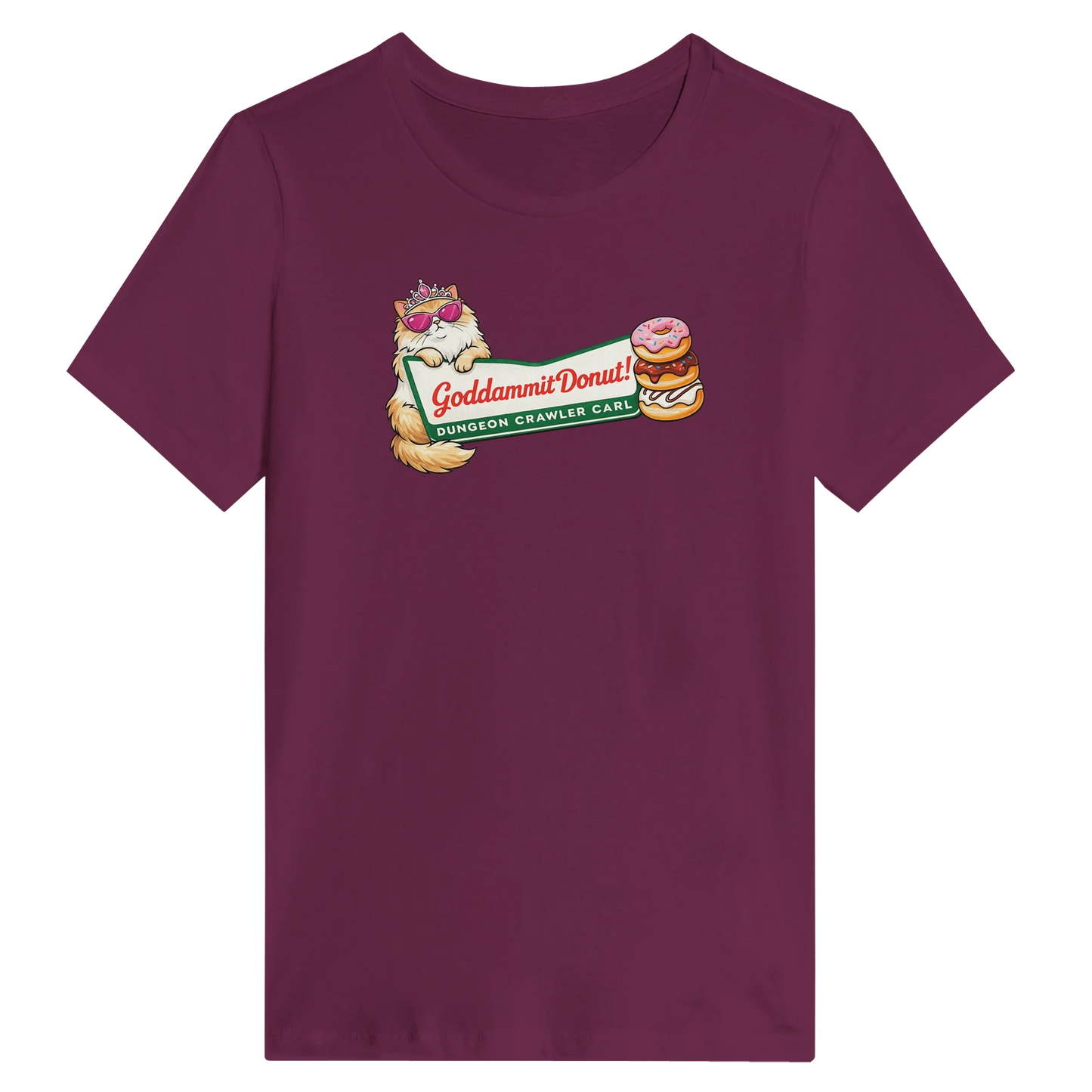 Women’s Goddammit Donut Dungeon Crawler Carl T-Shirt