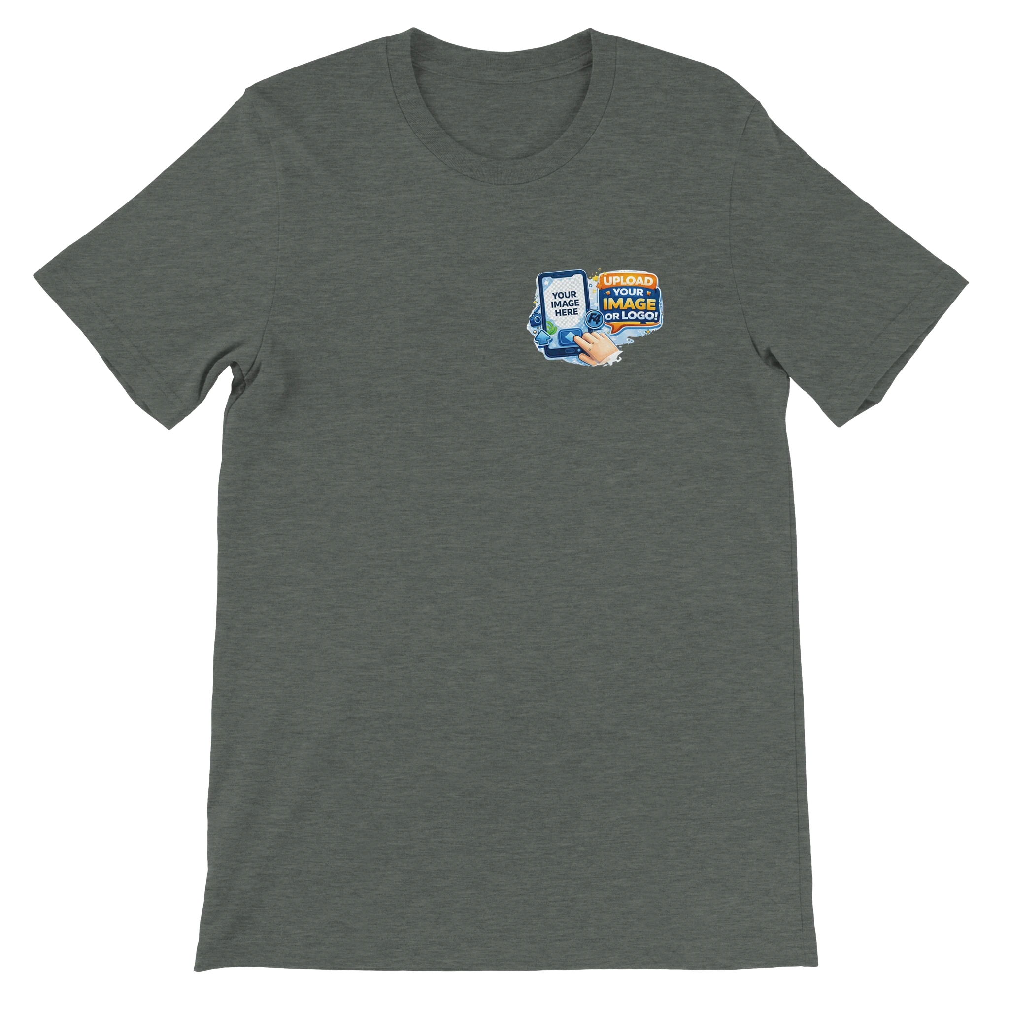 Custom Logo T-Shirt – Front & Back Print