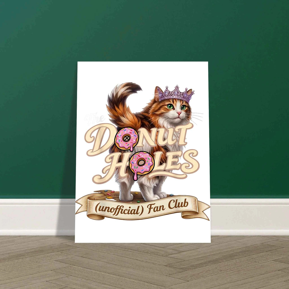 Donut Holes Fan Club Fine Art Poster