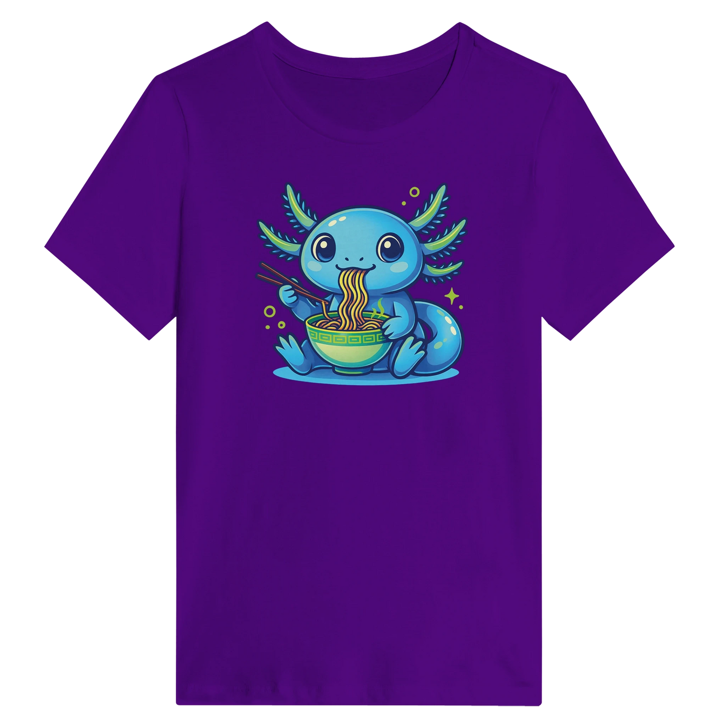 Women’s Kawaii Axolotl Ramen T-Shirt