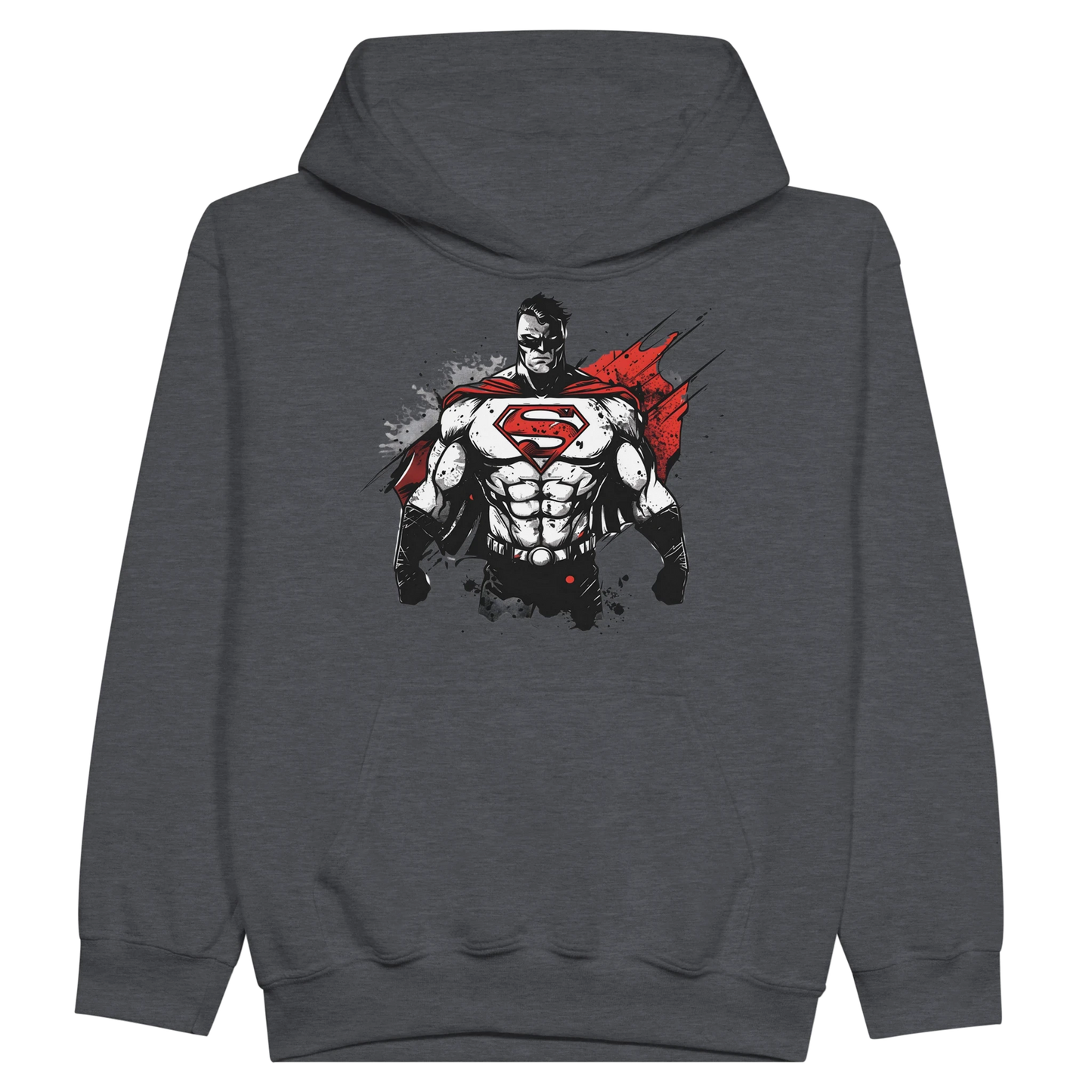 Kids Shadow Superman Hoodie