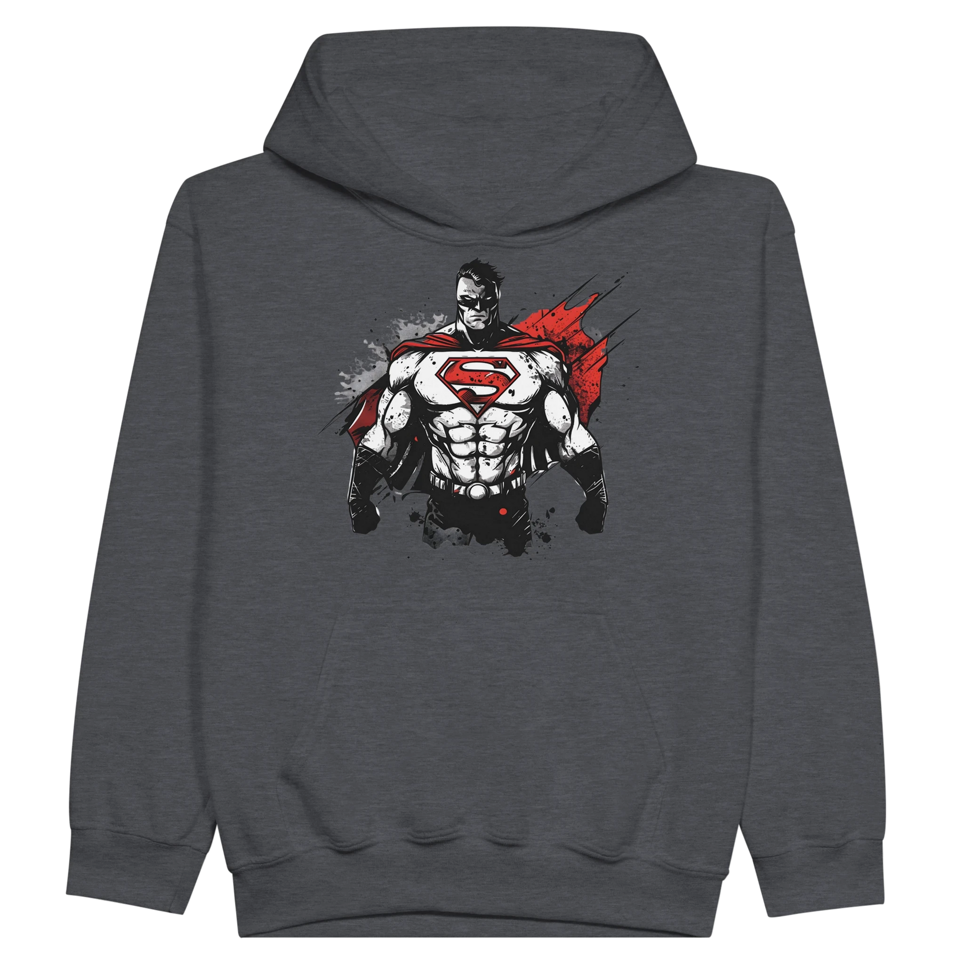 Kids Shadow Superman Hoodie