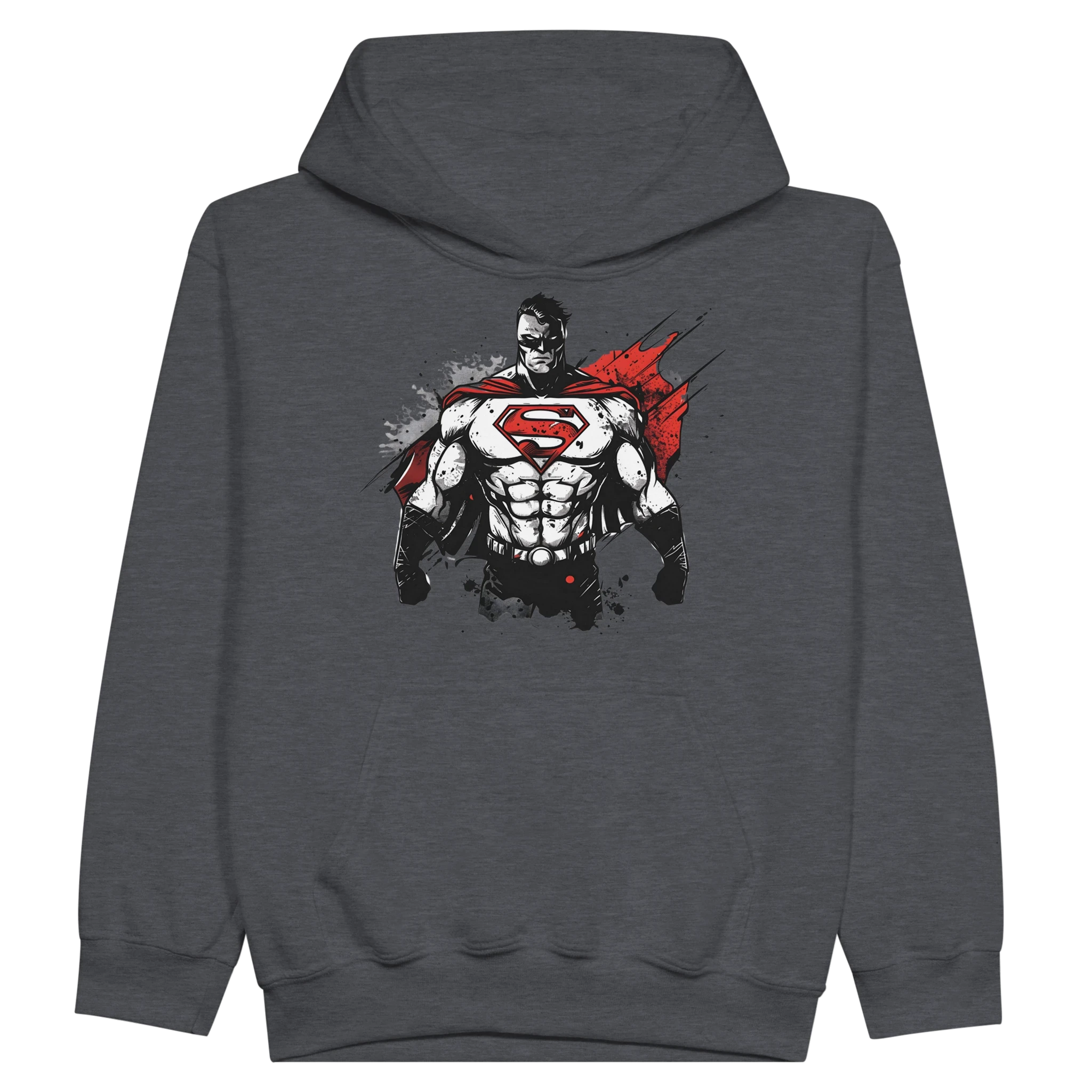 Kids Shadow Superman Hoodie