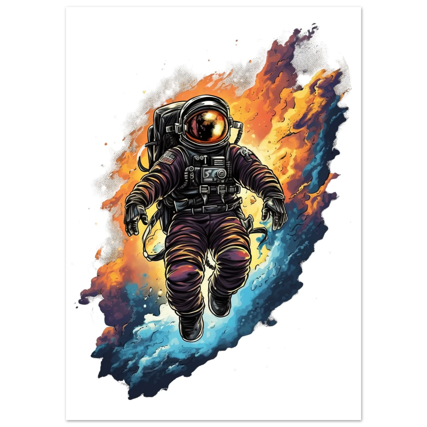 Cosmic Explorer Fine Art Poster