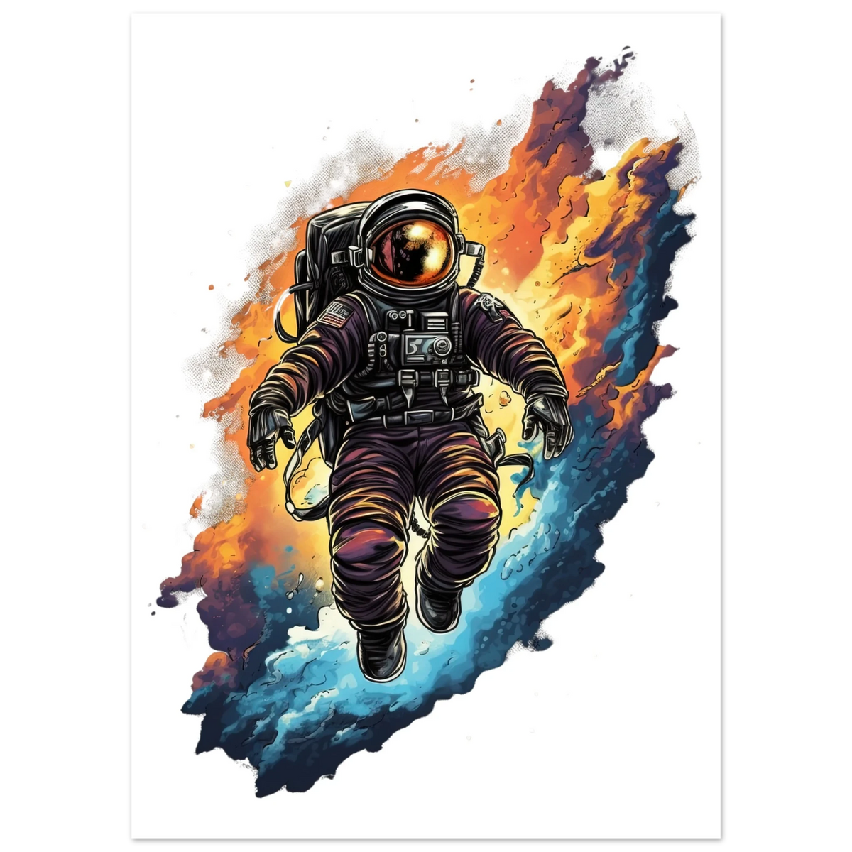Cosmic Explorer Fine Art Poster