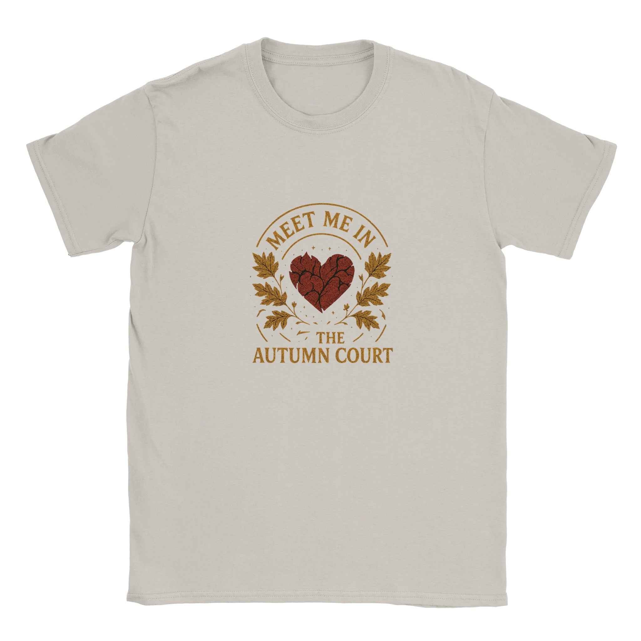 Meet Me in the Autumn Court T-Shirt – Fantasy Romance Fall Bookish Tee