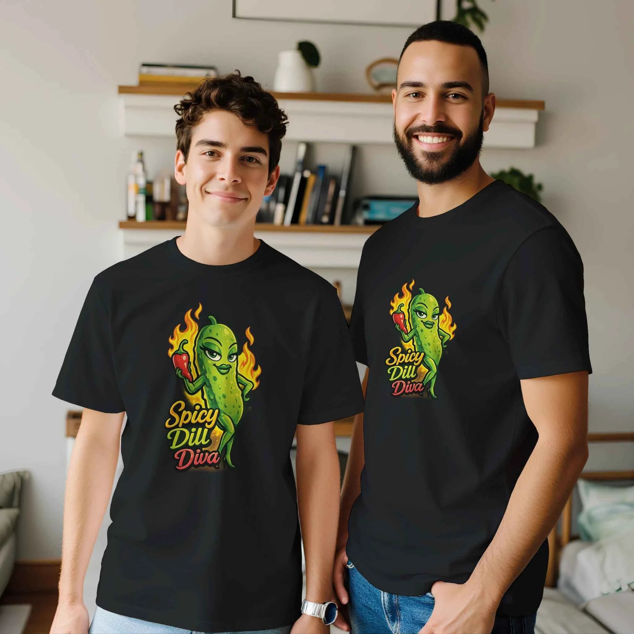 Spicy Dill Diva Pickle T-Shirt