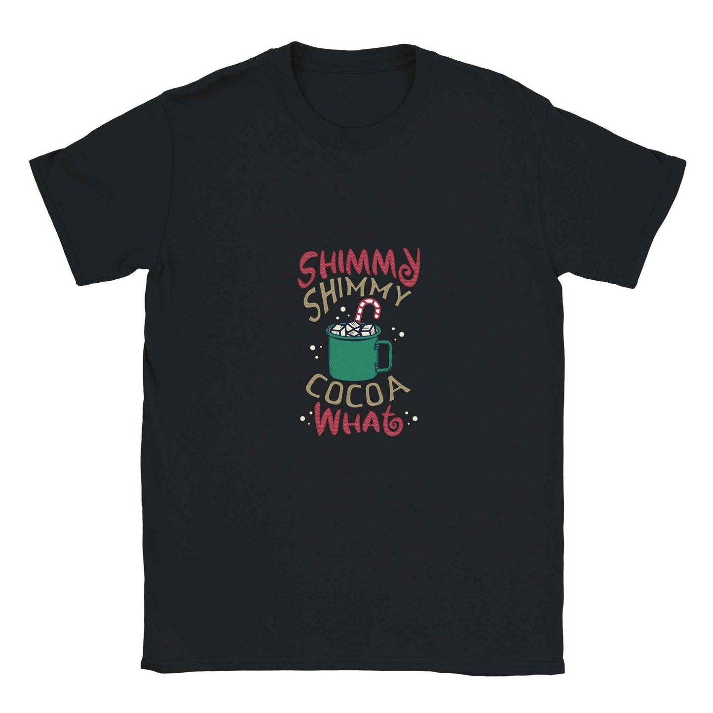 Shimmy Shimmy Cocoa What? Christmas Shirt – Festive Holiday Graphic Tee for the Whole Family
