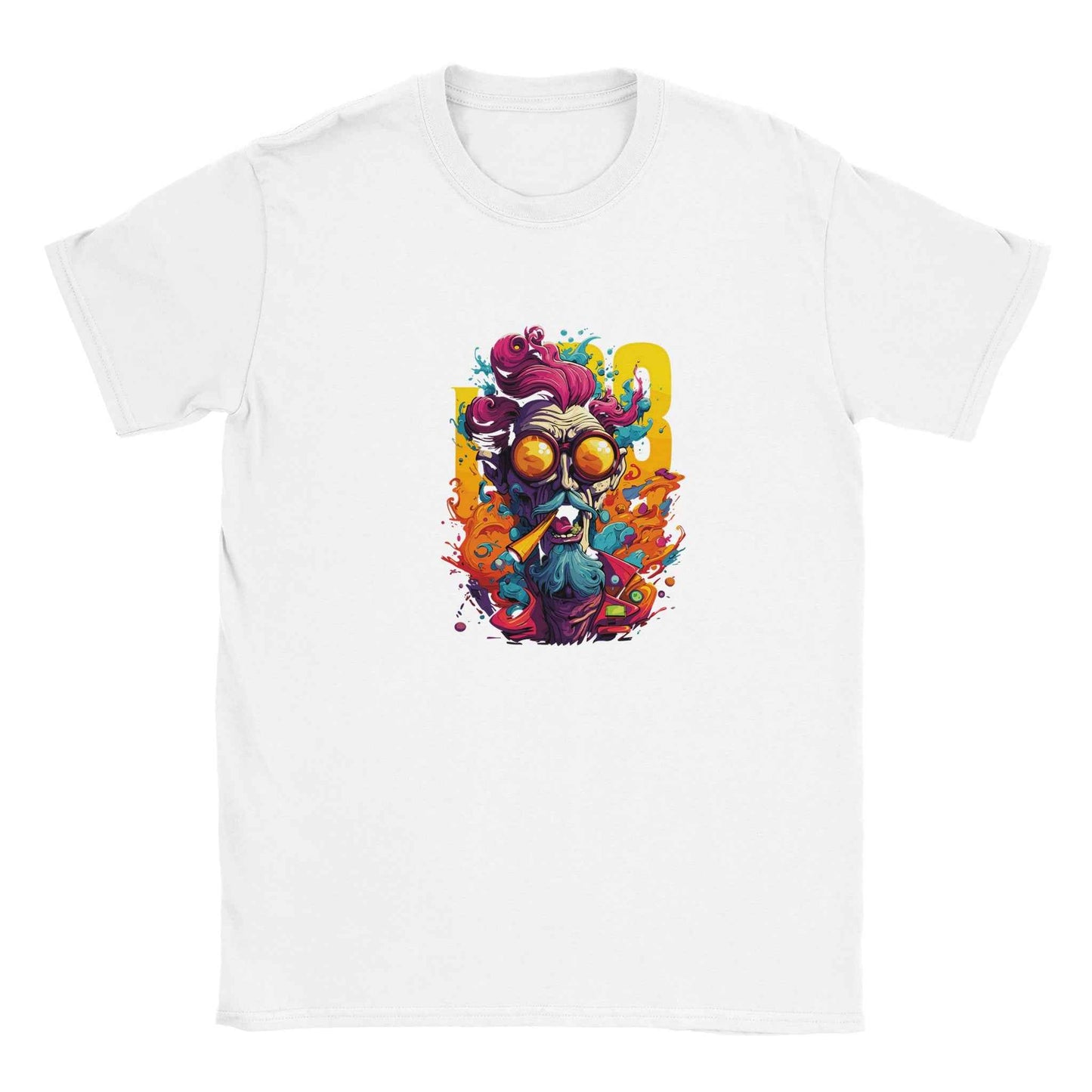 Abstract Mad Scientist Graphic Tee – Premium Comfort & Bold Style for Everyday Wear